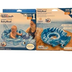 TWO New in Box Shark baby boats by SwimSchool